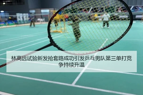 林高远试验新发抢套路成功引发乒乓男队第三单打竞争持续升温