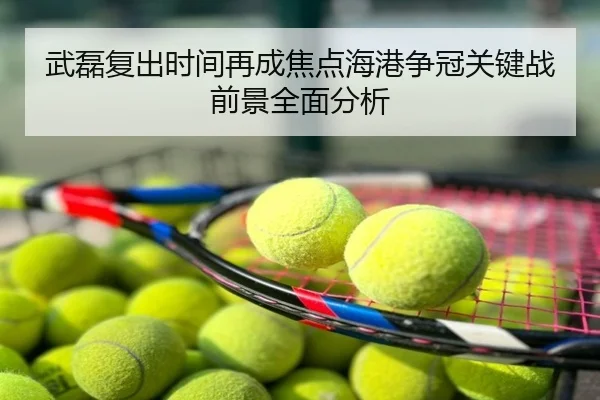 武磊复出时间再成焦点海港争冠关键战前景全面分析